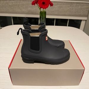 Hunter Chelsea NWT Women's Original Two Tone Boots size 5